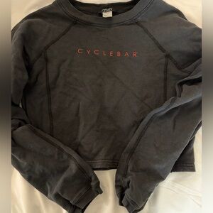 CYCLEBAR long sleeve crop top size small